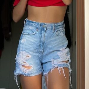 American eagle mom shorts